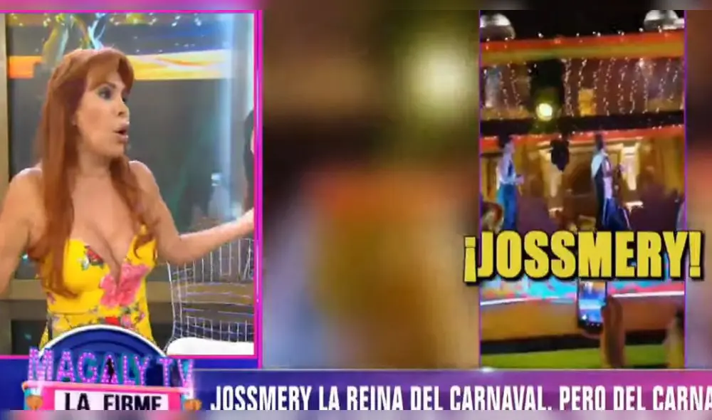 Magaly Medina reta a Jossmery Toledo para estar cara a cara en su programa