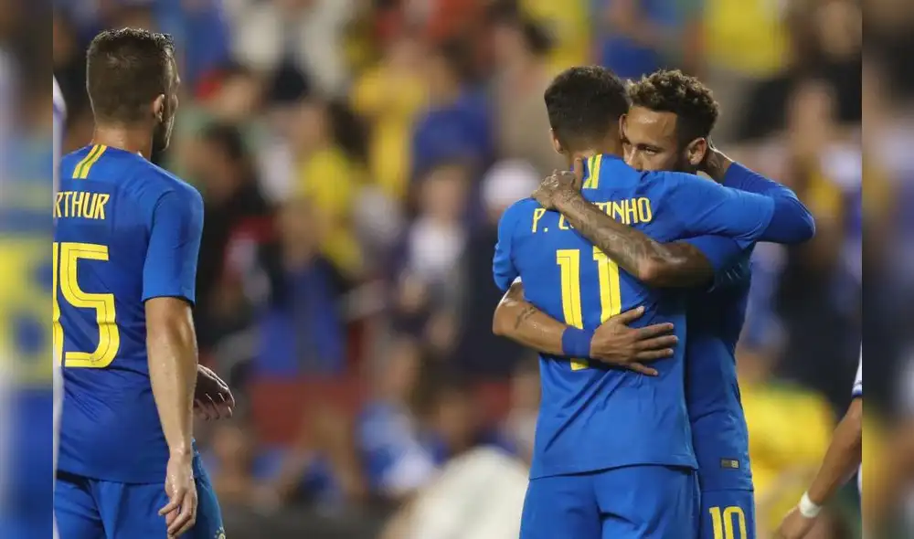 Brasil goleó con facilidad 5-0 a El Salvador por fecha FIFA [RESUMEN]