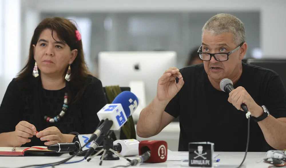Pedro Salinas y Paola Ugaz Pedro Salinas y Paola Ugaz