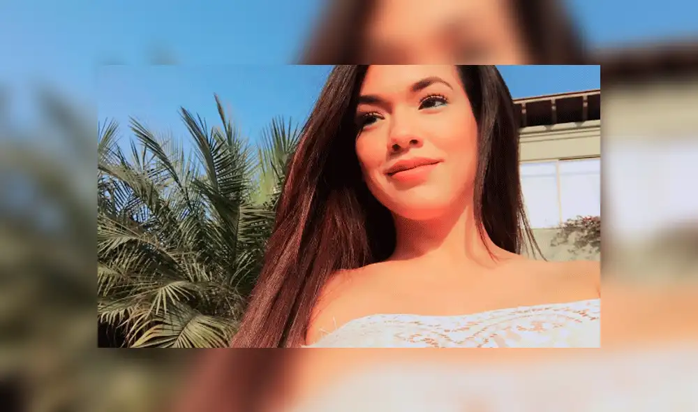 Jazmín Pinedo y su arriesgado escote en el set de 'Espectáculos' [VIDEO e IMÁGENES]