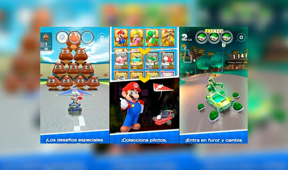 Asegúrate la descarga gratuita e inmediata de Mario Kart Tour registrándote en Google Play y el App Store. Asegúrate la descarga gratuita e inmediata de Mario Kart Tour registrándote en Google Play y el App Store.