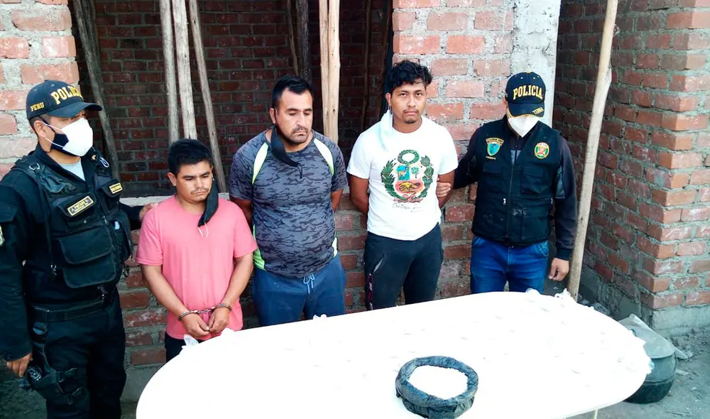 Los tres sujetos intervenidos fueron puestos a disposición del Ministerio Público. Los tres sujetos intervenidos fueron puestos a disposición del Ministerio Público.