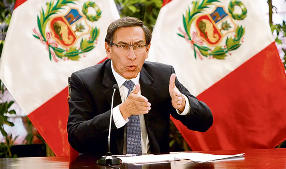 Exhortación. El presidente Vizcarra confía en que la población respetará el aislamiento. Caso contrario, habrá sanciones. Foto: V. Calderón