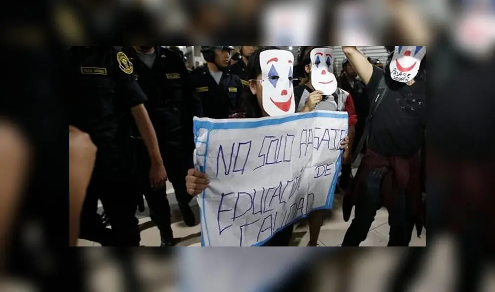 Escolares volverán a protestar para que reduzcan tarifa de pasaje escolar del Metropolitano. Créditos: Facebook. Escolares volverán a protestar para que reduzcan tarifa de pasaje escolar del Metropolitano. Créditos: Facebook.