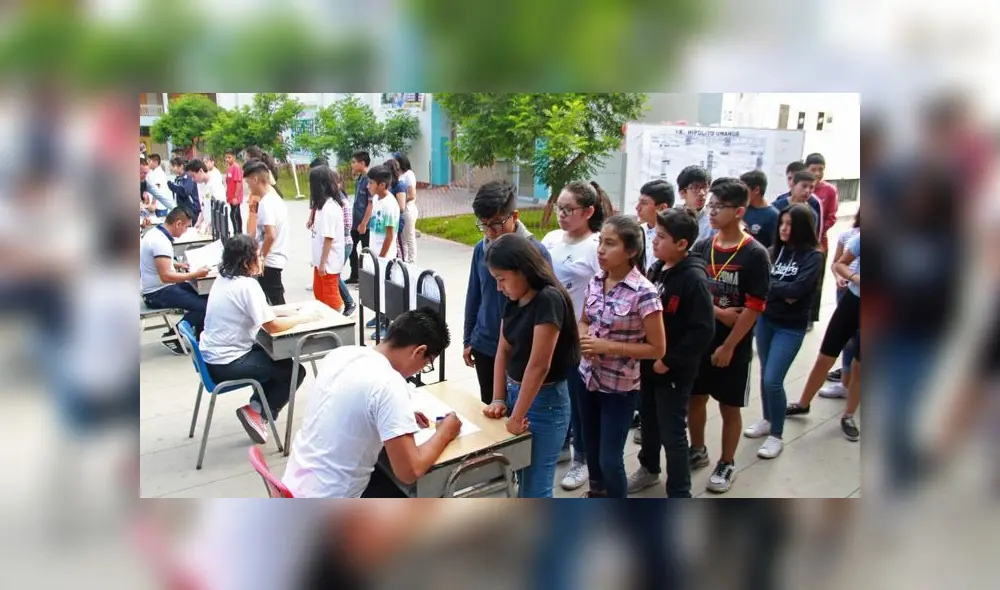 Alumnos rindieron una primera evaluación en el que demostraron su habilidades cognitivas y socioafectivas. (Foto: Minedu) Alumnos rindieron una primera evaluación en el que demostraron su habilidades cognitivas y socioafectivas. (Foto: Minedu)