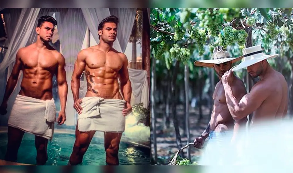 Erick Sabater y Coto Hernández se desnudan al promocionar show candente