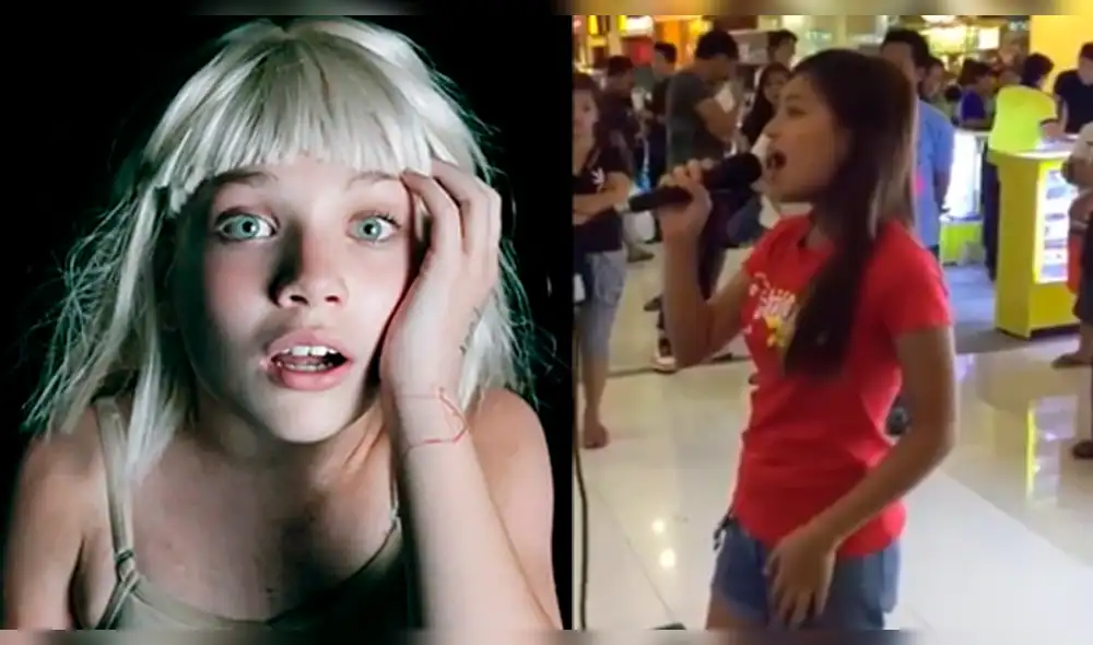 Facebook: niña canta “Chandelier” de Sia en un centro comercial y miles enloquecen [VIDEO] 