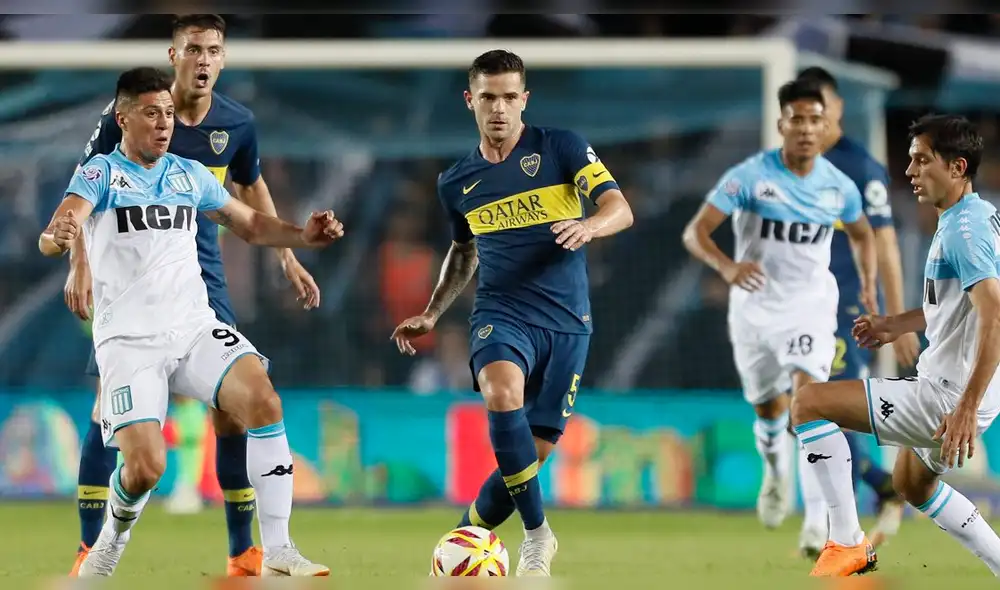 Boca Juniors igualó 2-2 frente a Racing en partido vibrante por Superliga Argentina [RESUMEN]