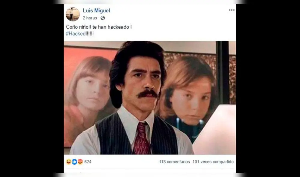 Facebook: Hackers se burlan de Luis Miguel con curiosos memes [FOTOS]