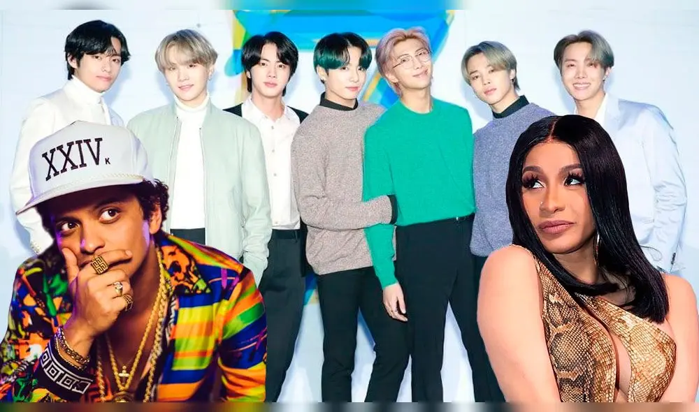 La aparición de los idols surcoreanos en el programa de James Corden no pasó desapercibida para estos artistas del pop.