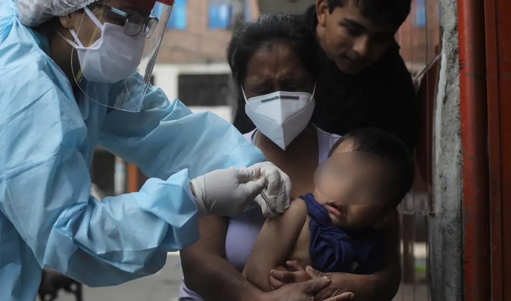 Objetivo de la campaña es ampliar la cobertura de inmunización para menores de 5 años. Foto: Jorge Cerdán / La República