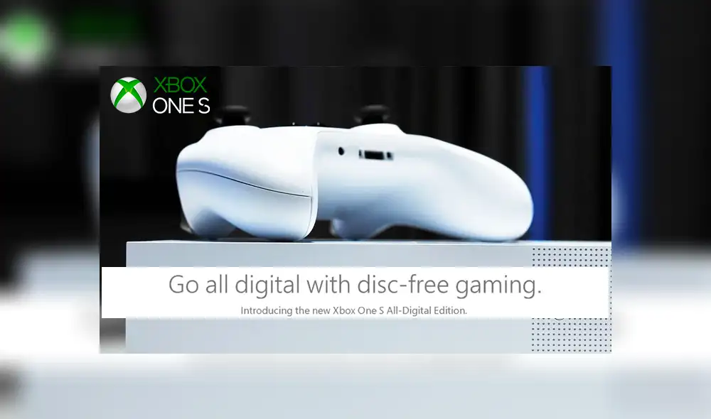 Xbox One S All-Digital: fecha y precio confirmados de la nueva consola sin lector de discos [VIDEO]