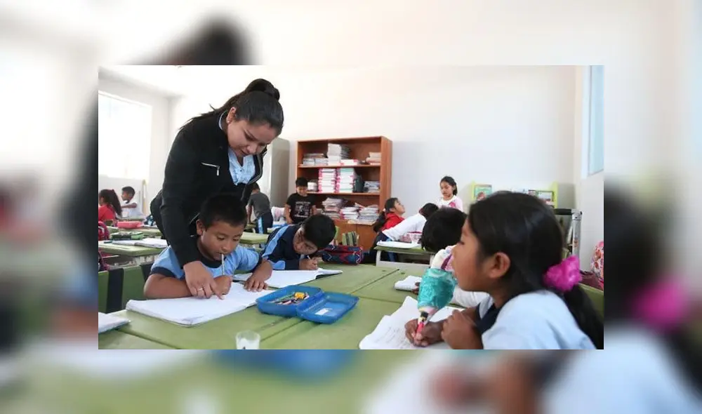 Ministerio recalcó que evaluación docente tiene carácter formativo y permite que el profesor pueda conocer cómo está desarrollando su práctica pedagógica. (Foto: Minedu)