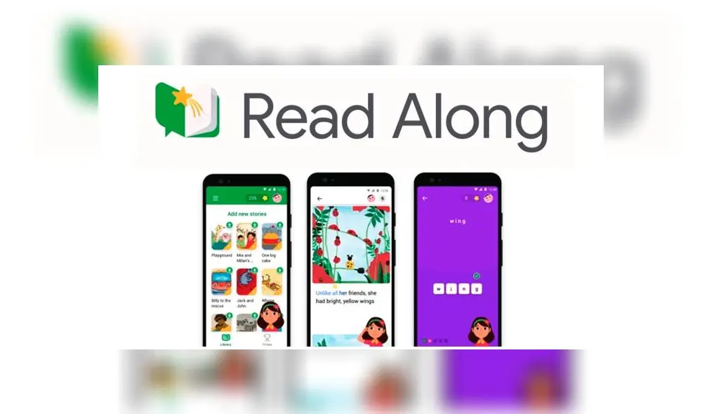 Read Along by Google se puedes descargar desde Google Play.