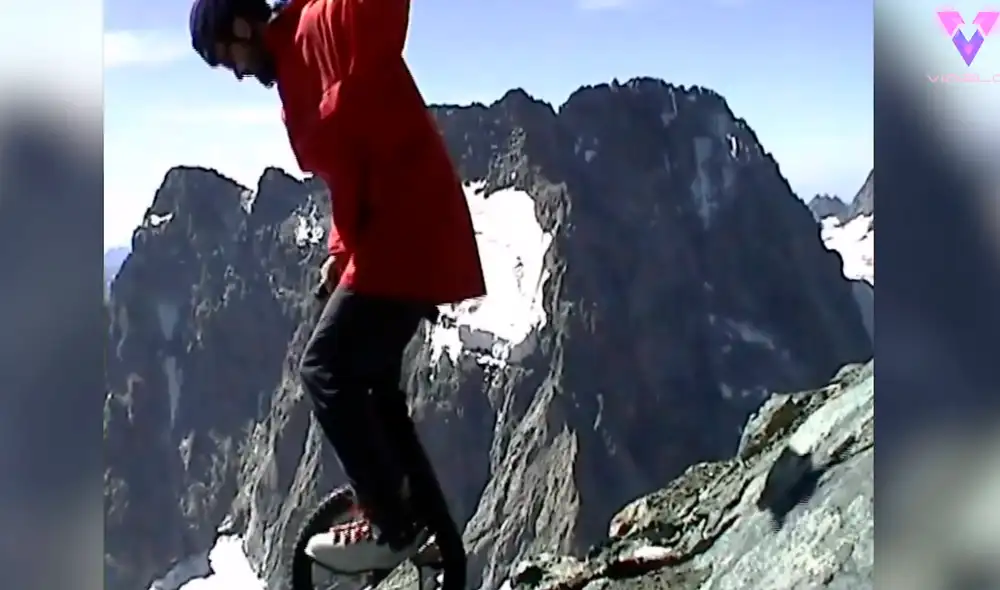 Ahora, el francés disfruta bajando por los Pirineos y los Alpes. Foto: Videlo / YouTube