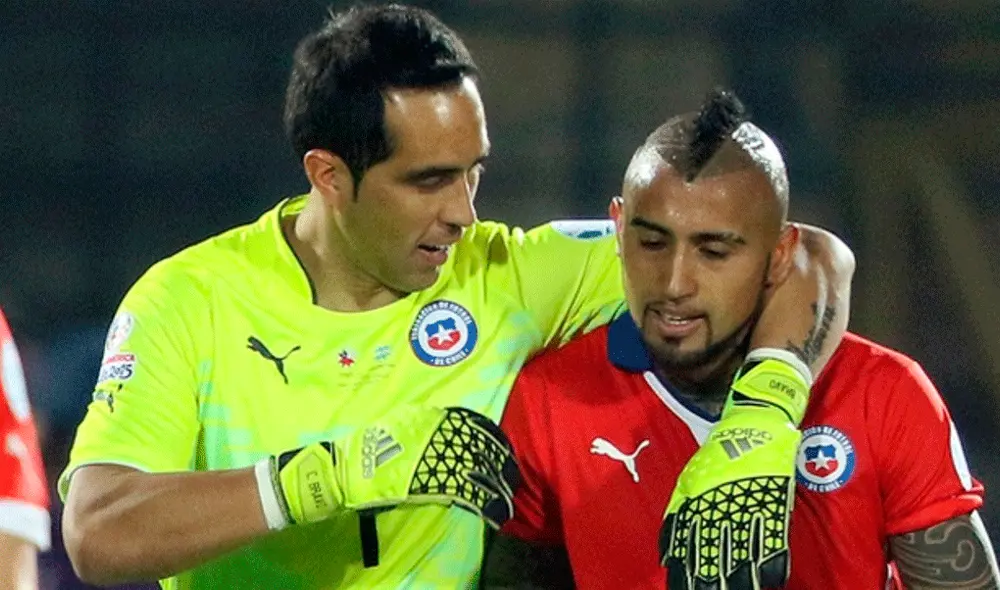 Arturo Vidal revela la relación que tiene con Claudio Bravo.