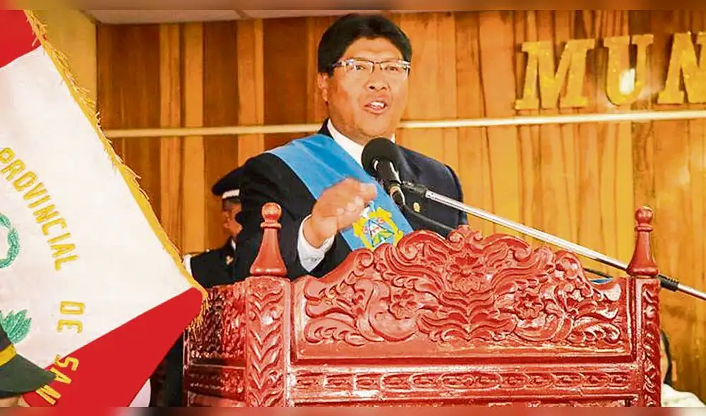 Formalizan seis denuncias contra exalcalde de Juliaca, Oswaldo Marín