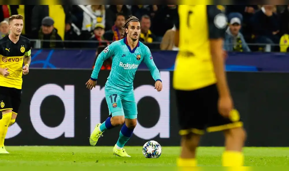 Borussia Dortmund empató 1-1 con Barcelona en condición de local por la Champions League. Borussia Dortmund empató 1-1 con Barcelona en condición de local por la Champions League.