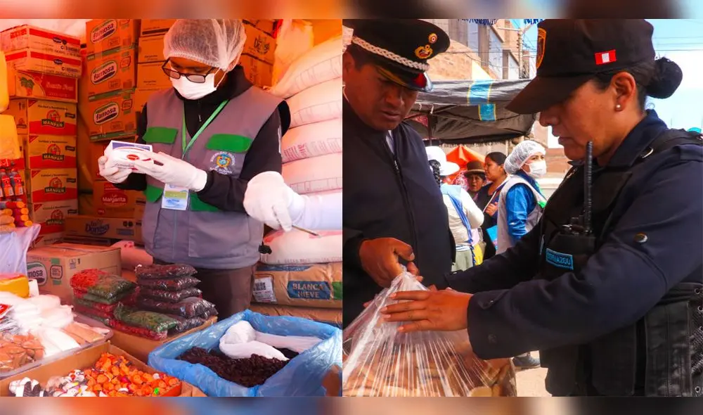 Incautan insumos vencidos que iban a utilizarse para preparar wawas en Juliaca Incautan insumos vencidos que iban a utilizarse para preparar wawas en Juliaca