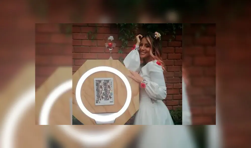 Fiorella Flores se casó con publicista y tuvo particular ceremonia [FOTOS y VIDEO]