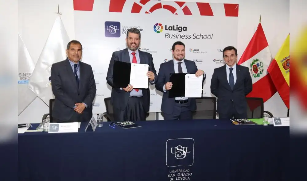 LaLiga de España y USIL firman importante acuerdo LaLiga de España y USIL firman importante acuerdo