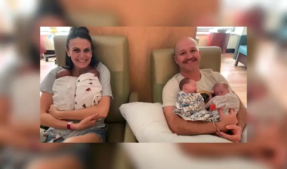 El hecho se da en uno de cada once o quince millones de nacimientos, según los médicos. Fuente: CBS.