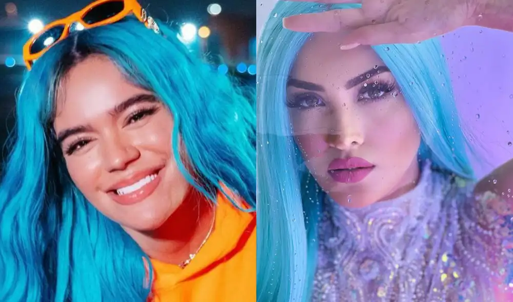 El Heraldo de México comparó a Michelle Soifer con Karol G en una nota perfil. Foto: composición LR/Karol G/Michelle Soifer/Instagram