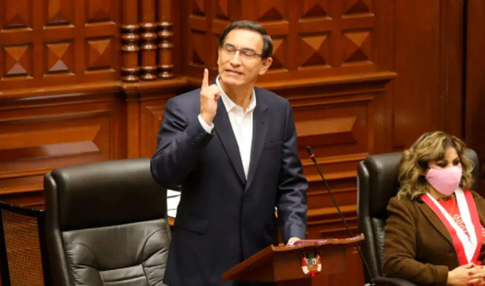 Martín Vizcarra exhorta al Congreso a hacer prevalecer los valores democráticos. Foto: Presidencia. Martín Vizcarra exhorta al Congreso a hacer prevalecer los valores democráticos. Foto: Presidencia.