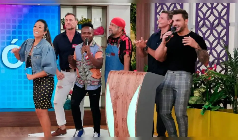 Karina Rivera y Orlando Fundichely en Latina Televisión