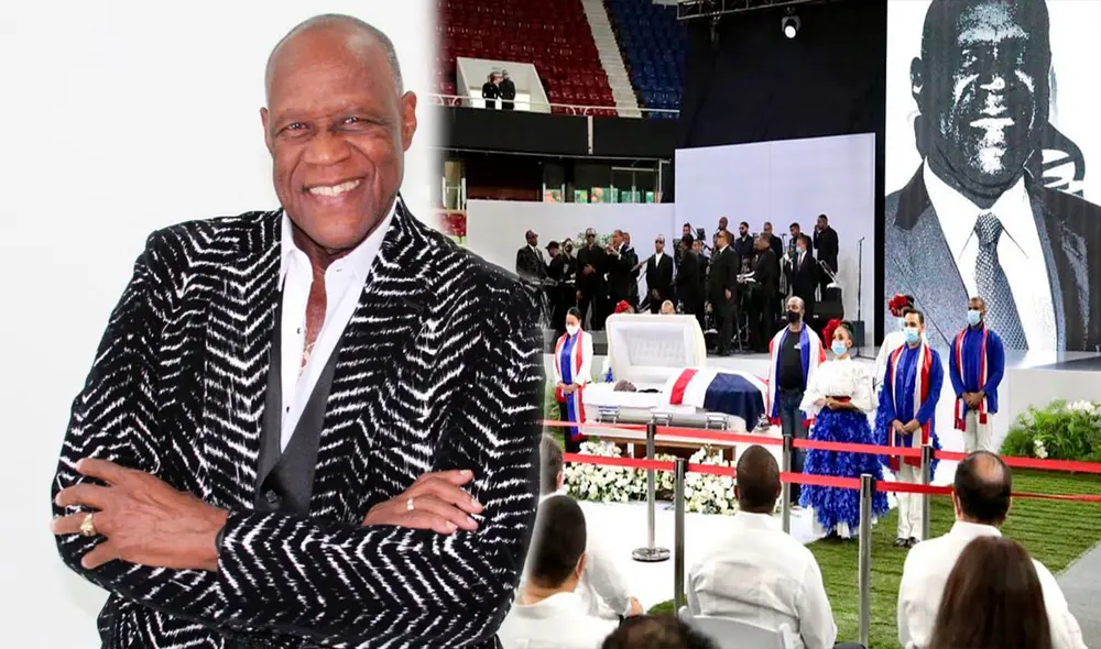 El funeral de Johnny Ventura culminó con un acto público. Foto: Instagram