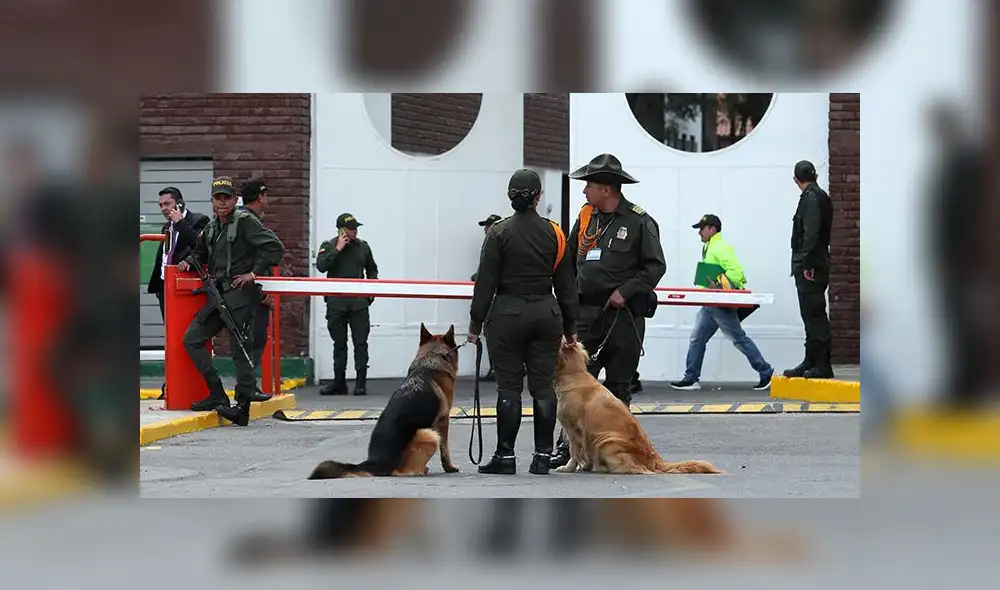 Las primeras imágenes del atentado con coche bomba en escuela policial de Bogotá [FOTOS]
