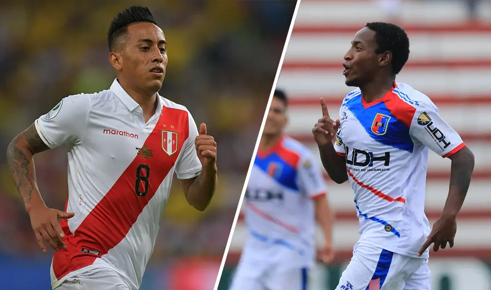 Christian Cueva dijo que Jack Durán podría ser una buena opción para ocupar su puesto en la selección peruana. Composición: AFP/GLR.
