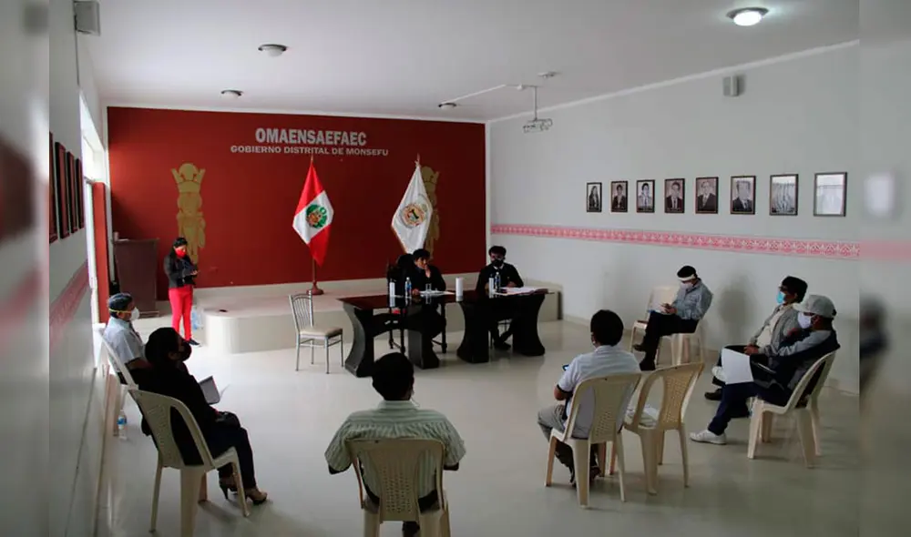 Sesión fue suspendida debido a la pérdida del reglamento interno del concejo. Foto: Archivo Municipalidad Distrital de Monsefú.