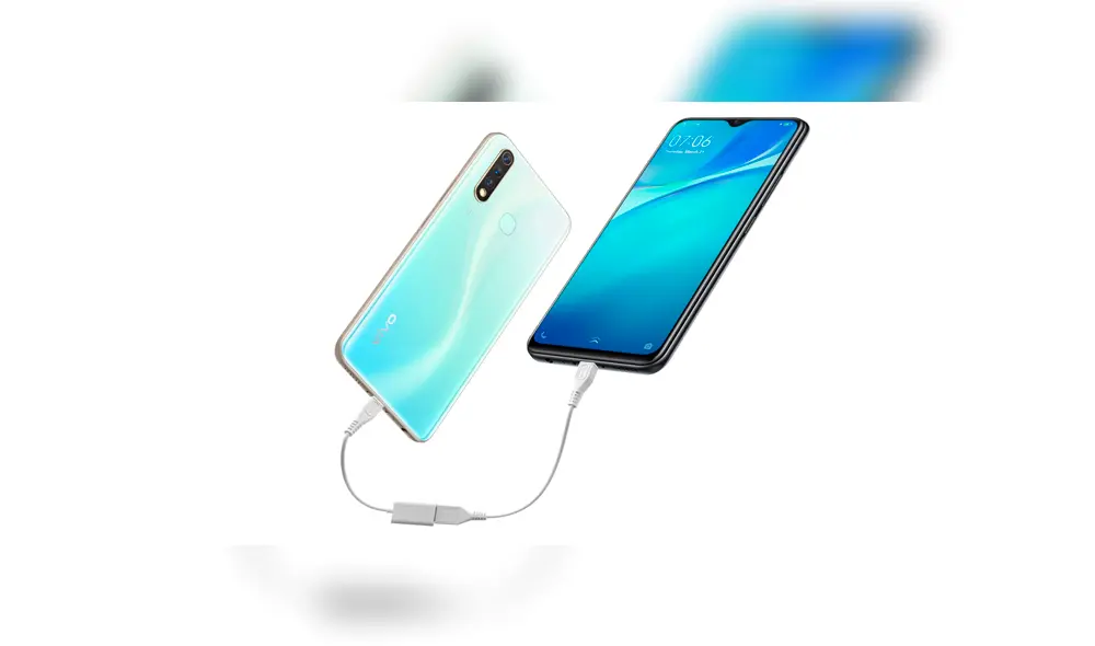 Vivo Y19 cuenta con tecnología de carga inversa.