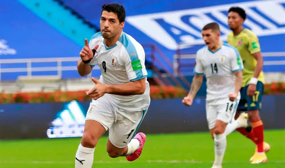Colombia y Uruguay juegan en Barranquilla por la fecha 3 de las Eliminatorias Qatar 2022. Foto: Twitter / @Uruguay Colombia y Uruguay juegan en Barranquilla por la fecha 3 de las Eliminatorias Qatar 2022. Foto: Twitter / @Uruguay