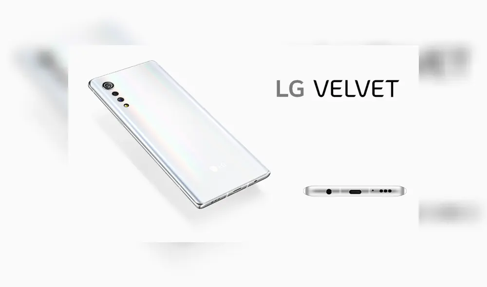 Diseño 3D Arc Design del nuevo LG Velvet. Diseño 3D Arc Design del nuevo LG Velvet.