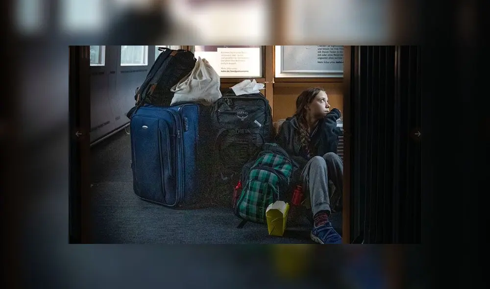 La publicación de Greta Thunberg causó revuelo. Foto: Twitter
