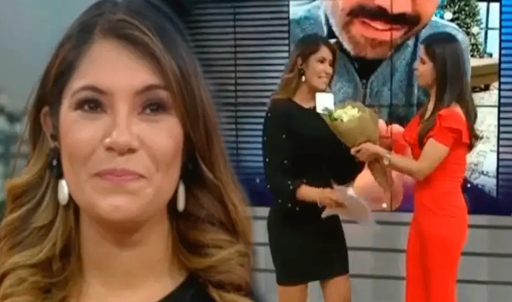 Alicia Retto se emocionó en su último programa como conductora de ATV. Foto: composición LR/ATV Alicia Retto se emocionó en su último programa como conductora de ATV. Foto: composición LR/ATV