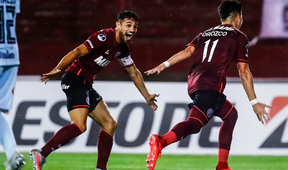 Lanús venció a Bolívar y clasificó a cuartos de final de la Copa Sudamericana 2020. Foto: AFP
