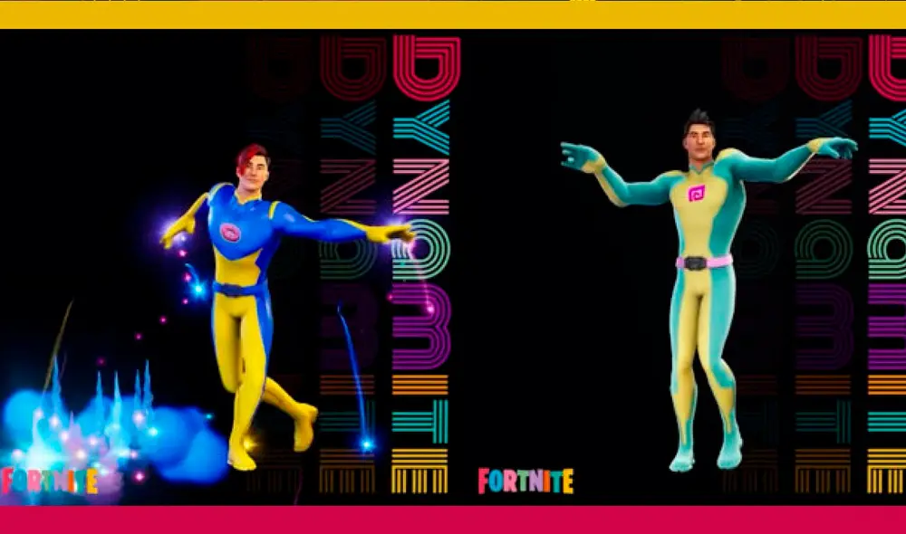 Los nuevos emotes de BTS que llegan a Fortnite. Foto: Epic Games. Los nuevos emotes de BTS que llegan a Fortnite. Foto: Epic Games.