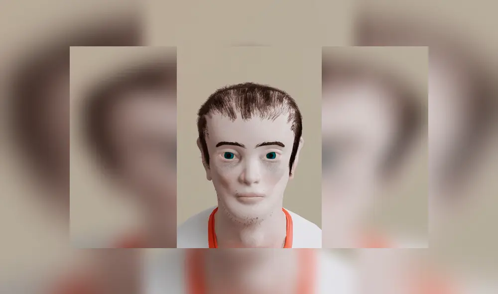 Entre ellos hoyos en el cabello, ojeras y marcas en el cráneo.