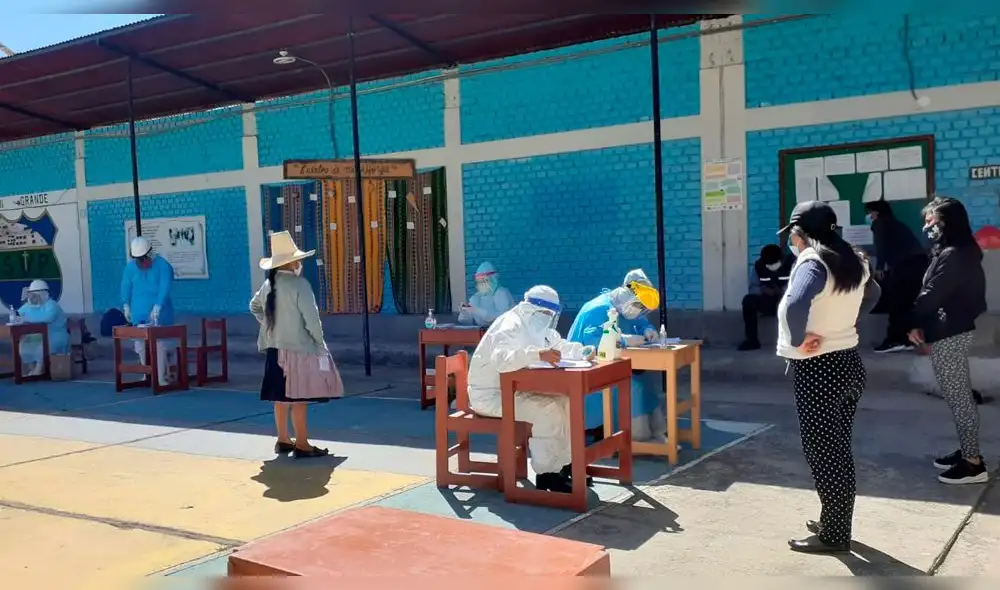 Pruebas rápidas en Otuzco Cajamarca Pruebas rápidas en Otuzco Cajamarca