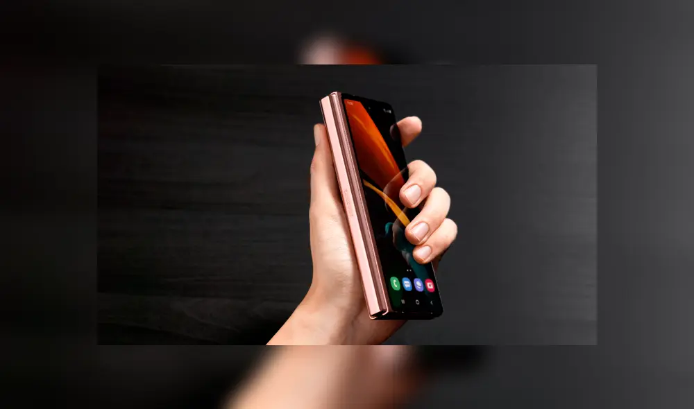 Diferencia entre el Galaxy Z Fold 2 y su predecesor. Foto: Samsung.