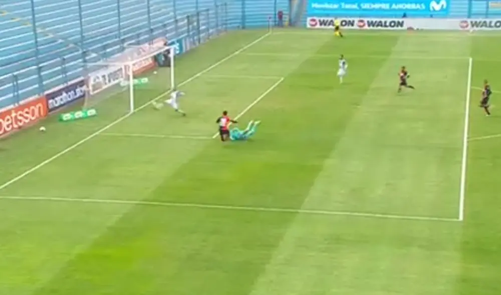 Alianza Lima vs. Melgar: jugada de Alberto Rodríguez. | Foto: captura Gol Perú