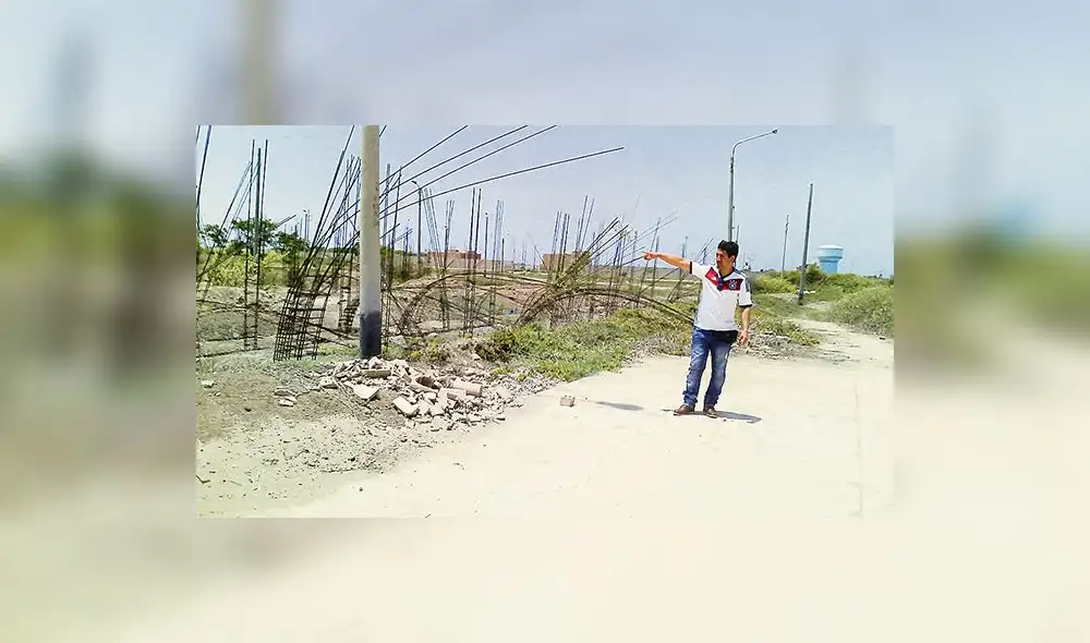 Techo Propio Las Garzas: diez años paralizado