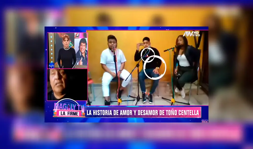 Toño Centella denunció que su aún esposa le habría sustraído objetos personales para regalárselos a su nueva pareja. (Captura: Magaly Tv, La Firme)