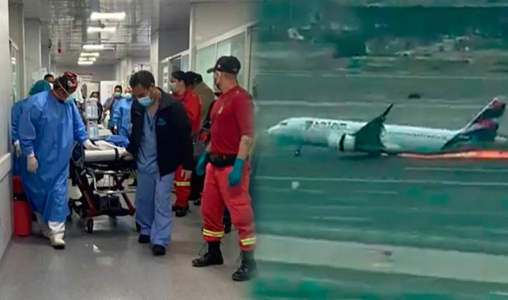 Accidente de LATAM: Bombero sobreviviente se encuentra en el hospital Sabogal. ¿Cuál es su estado de salud? Foto: Composición de La República/Andina/Cortesía URPI Accidente de LATAM: Bombero sobreviviente se encuentra en el hospital Sabogal. ¿Cuál es su estado de salud? Foto: Composición de La República/Andina/Cortesía URPI