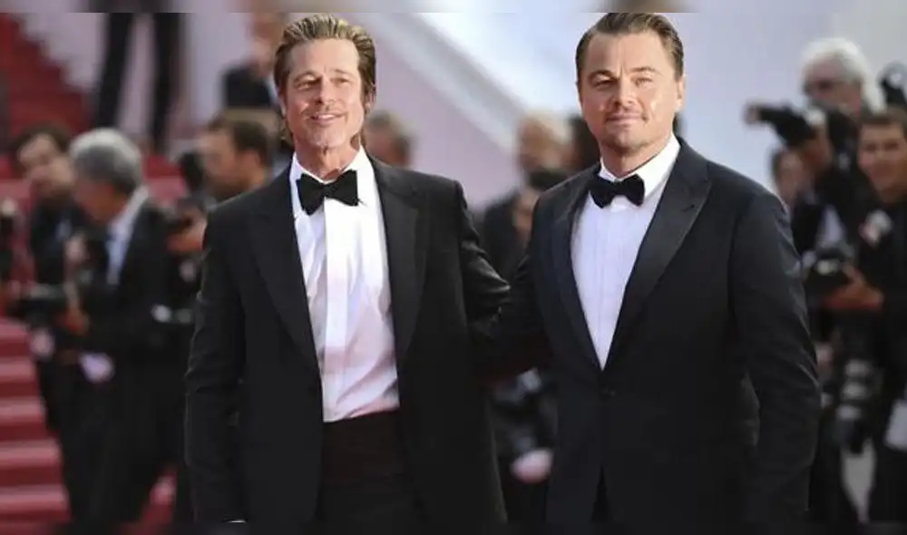Brad Pitt bromea sobre rumor de romance con Leonardo DiCaprio