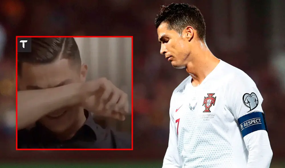 Cristiano Ronaldo se conmueve hasta las lágrimas al ver imágenes de su difunto padre Cristiano Ronaldo se conmueve hasta las lágrimas al ver imágenes de su difunto padre