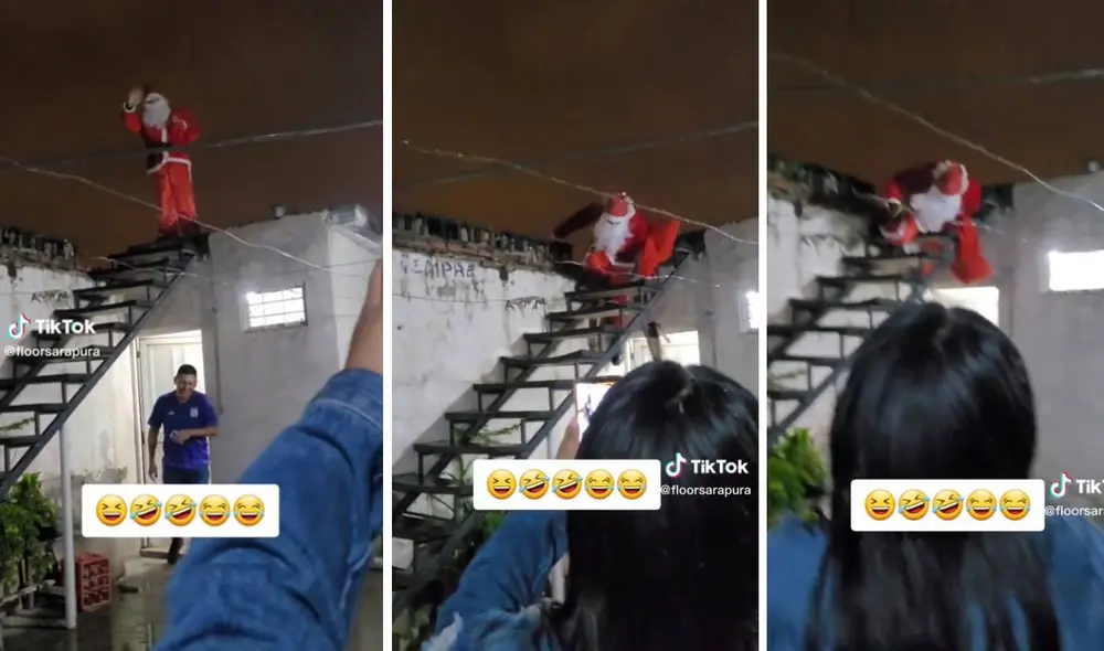El video ha sumado más de trece millones de visualizaciones en TikTok. Foto: composición LR/captura de TikTok/@Floorsarapura